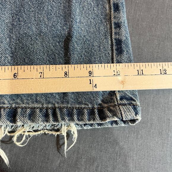 Bullhead Baggy Jeans Mens Size 34X32 Blue Denim Straight Leg Hip Hop Y2K Skater - Picture 11 of 11